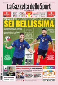 Le prime pagine dei quotidiani sportivi in edicola questa mattina 33 IMG 20210617 WA0001