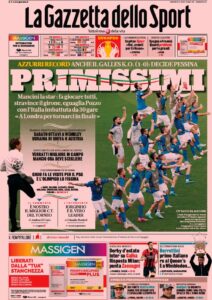 Le prime pagine dei quotidiani sportivi in edicola questa mattina 33 IMG 20210621 WA0002
