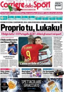 Le prime pagine dei quotidiani sportivi in edicola questa mattina 34 IMG 20210628 WA0003