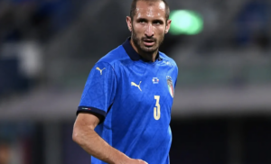 Italia Svizzera, infortunio per Chiellini: problema muscolare