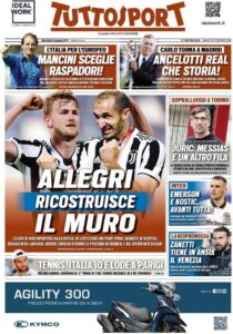 Le prime pagine dei quotidiani sportivi in edicola questa mattina 33 WhatsApp Image 2021 06 02 at 07.26.00