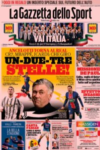 Le prime pagine dei quotidiani sportivi in edicola questa mattina 35 WhatsApp Image 2021 06 02 at 07.26.01 1