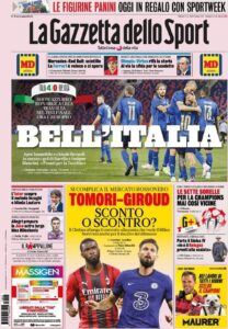 Le prime pagine dei quotidiani sportivi in edicola questa mattina 34 WhatsApp Image 2021 06 05 at 07.43.41