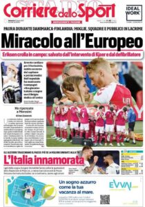 Le prime pagine dei quotidiani sportivi in edicola questa mattina 34 WhatsApp Image 2021 06 13 at 07.43.12