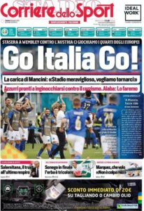 Le prime pagine dei quotidiani sportivi in edicola questa mattina 34 WhatsApp Image 2021 06 26 at 07.34.53 1