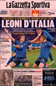 Le prime pagine dei quotidiani sportivi in edicola questa mattina 33 WhatsApp Image 2021 06 27 at 07.36.23 2