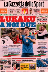 Le prime pagine dei quotidiani sportivi in edicola questa mattina 33 la gazzetta dello sport 2021 06 28 60d94b793311c