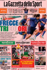 Le prime pagine dei quotidiani sportivi in edicola questa mattina 35 la gazzetta dello sport 2021 06 30 60dbf5c74e227
