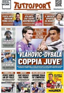 Le prime pagine dei quotidiani sportivi in edicola questa mattina 35 tuttosport 2021 06 07 60bd9dc2e154e