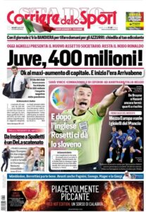 Le prime pagine dei quotidiani sportivi in edicola questa mattina 34 Screenshot 20210701 011413 Chrome