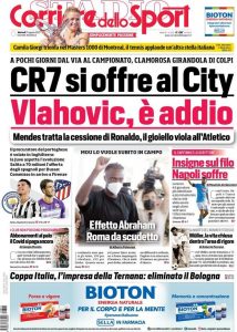 Le prime pagine dei Quotidiani Sportivi in edicola questa mattina 34 IMG 20210817 WA0006