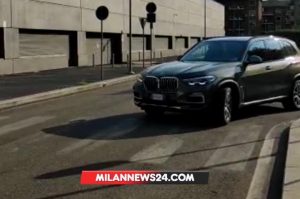 Florenzi a Casa Milan per la firma sul contratto-VIDEO