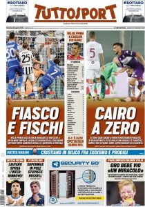 Rassegna stampa Milan: prime pagine quotidiani sportivi – 29 agosto 2021 35 tuttosport 2021 08 29 612abe1b5f022