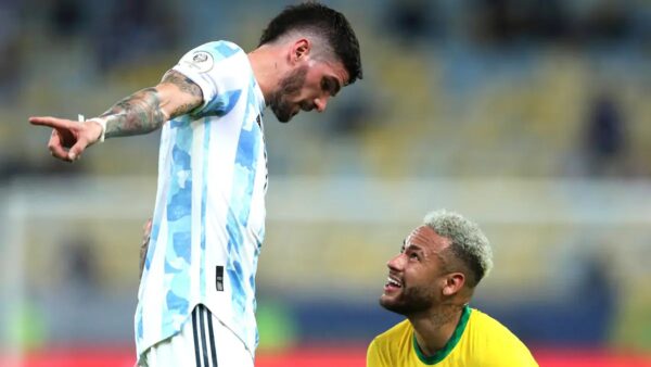 De Paul Neymar Brasile Argentina