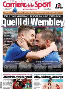 Le prime pagine dei Quotidiani Sportivi in edicola questa mattina 34 IMG 20210902 WA0001