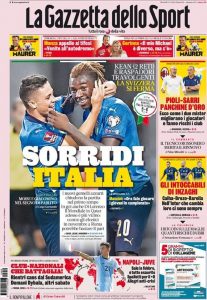 Le prime pagine dei Quotidiani Sportivi in edicola questa mattina 33 IMG 20210909 WA0003