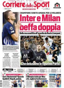 Le prime pagine dei Quotidiani Sportivi in edicola questa mattina 33 IMG 20210916 WA0005