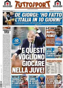 Le prime pagine dei Quotidiani Sportivi in edicola questa mattina 35 IMG 20210921 WA0001