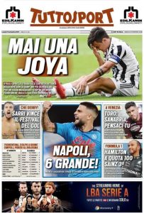 Le prime pagine dei Quotidiani Sportivi in edicola questa mattina 35 IMG 20210927 WA0000