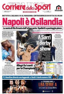 Le prime pagine dei Quotidiani Sportivi in edicola questa mattina 34 IMG 20210927 WA0001