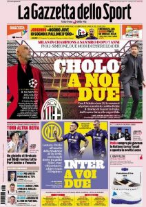 Le prime pagine dei Quotidiani Sportivi in edicola questa mattina 33 IMG 20210928 WA0000