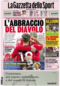 Le prime pagine dei Quotidiani Sportivi in edicola questa mattina 33 Screenshot 20210923 042853 Chrome