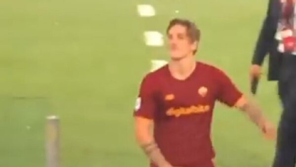 Zaniolo gestaccio