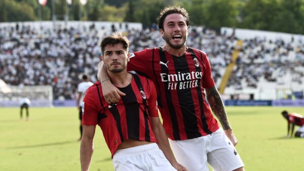 Spezia.Milan serie A