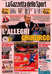 Rassegna stampa Milan: prime pagine quotidiani sportivi – 11 settembre 21 34 gazzetta
