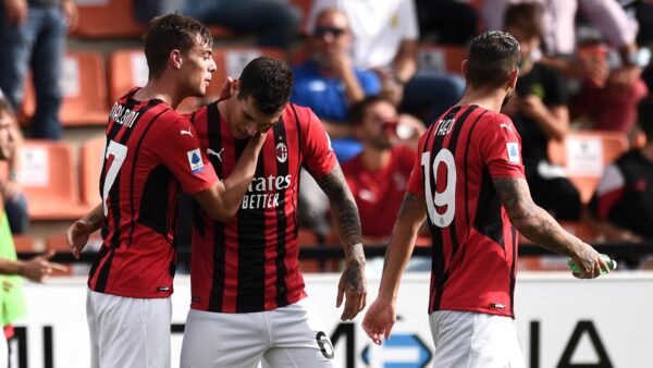 Spezia.Milan serie A