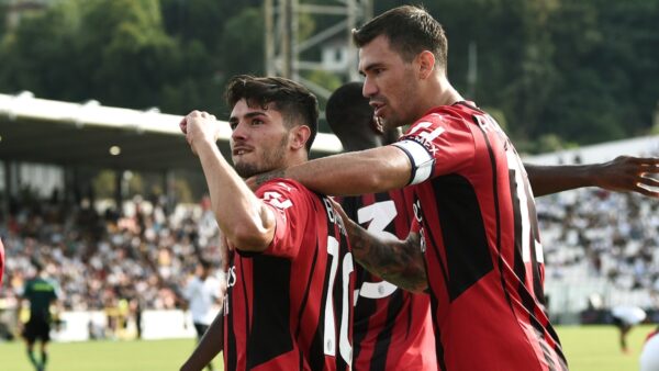 Spezia.Milan serie A