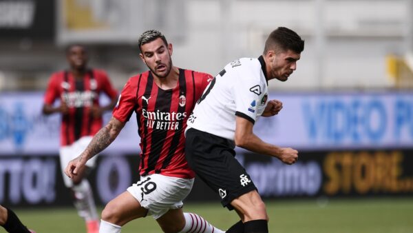 Spezia.Milan serie A