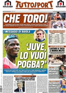Le prime pagine dei Quotidiani Sportivi in edicola questa mattina 35 tuttosport 2021 09 18 614514e893f3d