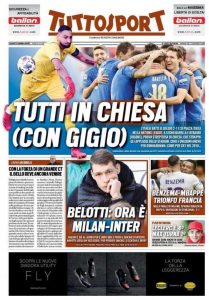 Le prime pagine dei Quotidiani Sportivi in edicola mattina 35 IMG 20211011 WA0003