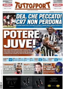 Le prime pagine dei Quotidiani Sportivi in edicola questa mattina 35 IMG 20211021 WA0003