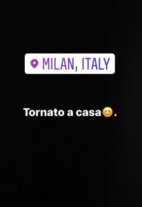 Tomori di nuovo a Milano: «Tornato a casa» - FOTO 29 WhatsApp Image 2021 10 13 at 22.30.02