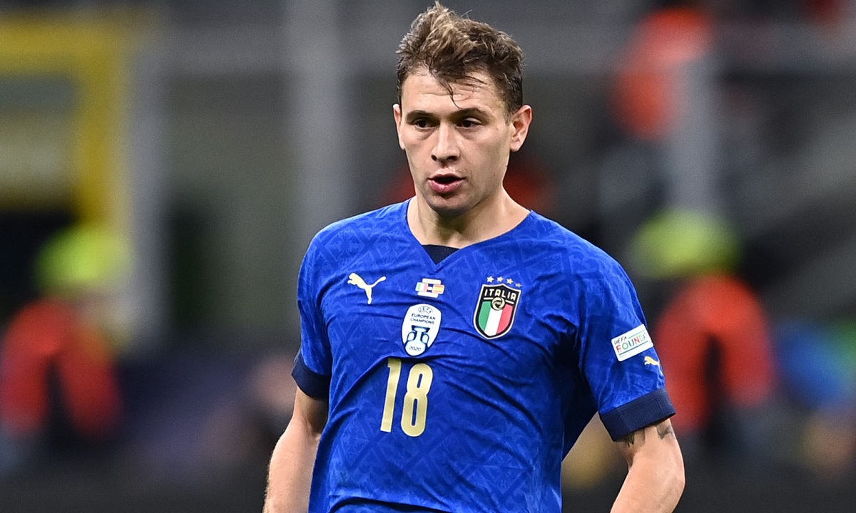 La simulazione di Barella in Inter Barcellona - VIDEO 26 barella italia