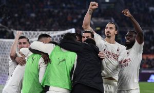 Ibrahimovic show, il Milan trionfa a Roma e ora il derby contro l’Inter