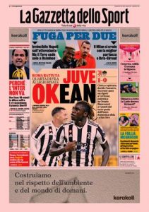 Le prime pagine dei Quotidiani Sportivi in edicola questa mattina 33 la gazzetta dello sport 2021 10 18 616cf4ed59db6