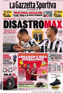 Le prime pagine dei Quotidiani Sportivi in edicola questa mattina 35 la gazzetta dello sport 2021 10 31 617dcc7347a4b