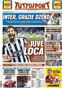 Le prime pagine dei Quotidiani Sportivi in edicola questa mattina 33 tuttosport 2021 10 03 6158daf00c2dd