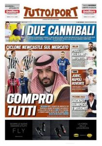 Le prime pagine dei Quotidiani Sportivi in edicola questa mattina 35 tuttosport 2021 10 12 61650e246cb0d