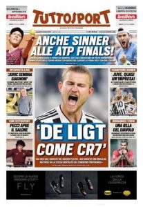 Le prime pagine dei Quotidiani Sportivi in edicola questa mattina 35 tuttosport 2021 10 14 6167b0de245fd