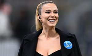 Diletta Leotta sul secondo posto: «Il Milan è avanti, ma attenzione…»