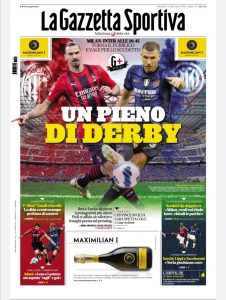 Le prime pagine dei Quotidiani sportivi in edicola questa mattina 34 WhatsApp Image 2021 11 07 at 07.55.39