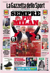 Le prime pagine dei Quotidiani sportivi in edicola questa mattina 33 WhatsApp Image 2021 11 09 at 07.59.44