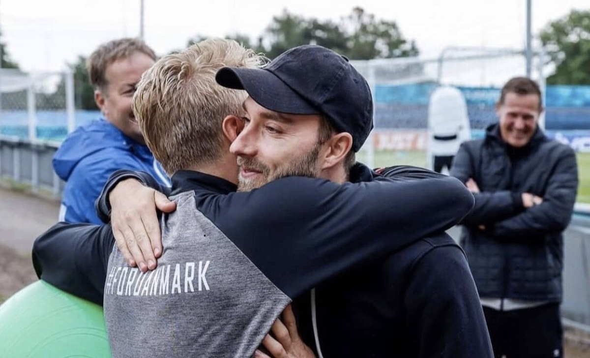 Eriksen: «Non vedo l’ora di cominciare» 26 WhatsApp Image 2021 11 14 at 13.30.03