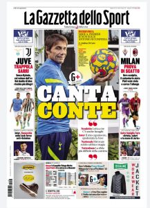 Le prime pagine dei Quotidiani sportivi in edicola questa mattina 35 WhatsApp Image 2021 11 20 at 07.55.18 1