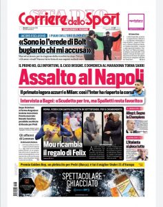 Le prime pagine dei Quotidiani Sportivi in edicola questa mattina 34 WhatsApp Image 2021 11 23 at 07.52.44 1