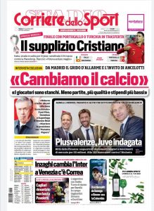 Le prime pagine dei Quotidiani sportivi in edicola questa mattina 33 WhatsApp Image 2021 11 27 at 07.53.31 2